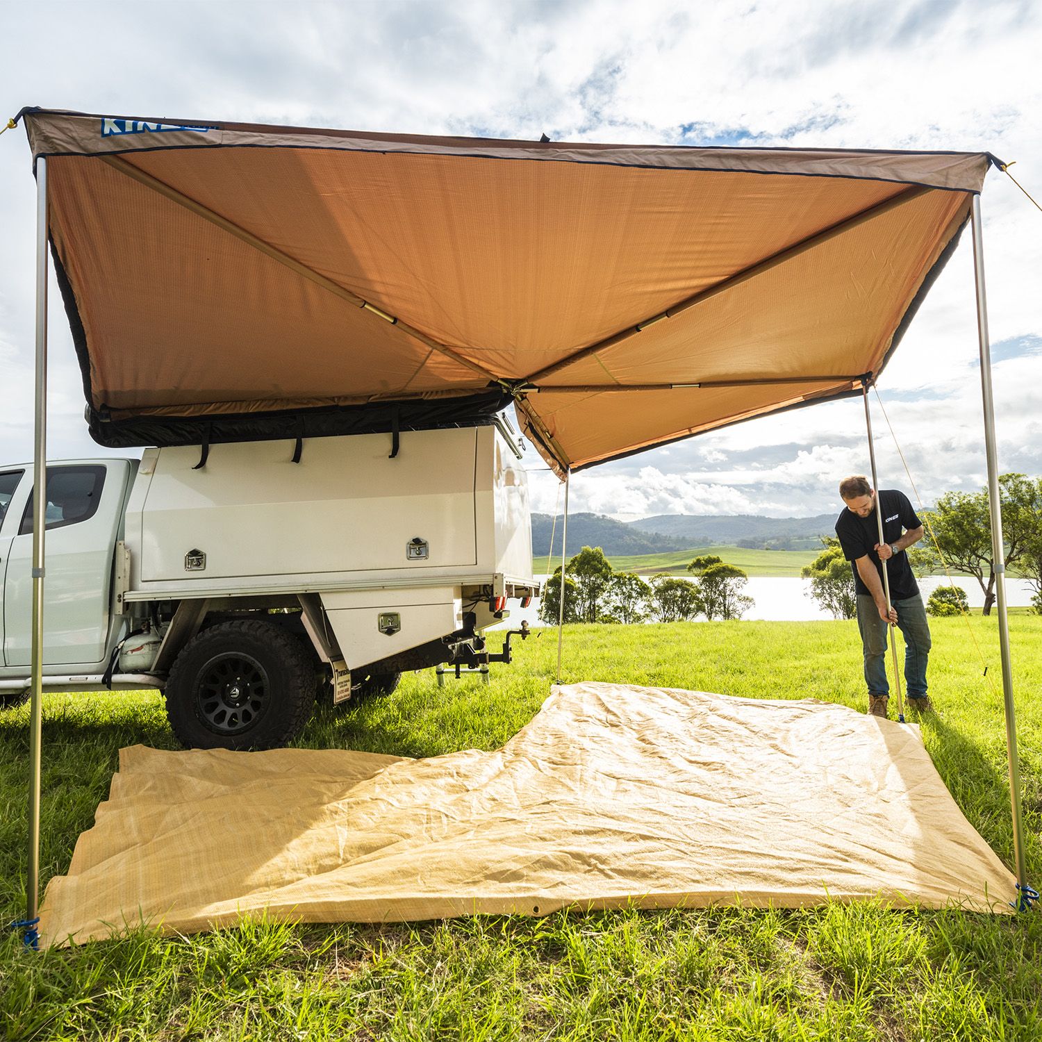 Adventure Kings 270° Wing Awning Car Camping Outdoor 4x4 Shade 4WD SUV offroad 660989707644 eBay